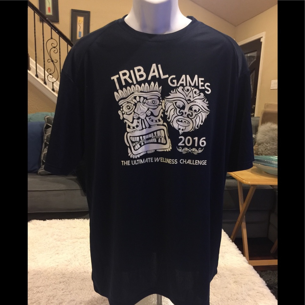 LIKE NEW BADGER SPORT TRIBAL GAMES SHIRT